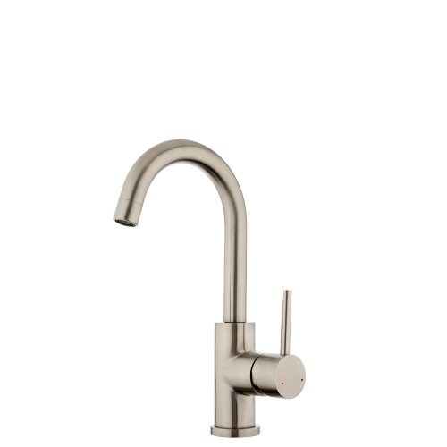 FORENO E-STEEL Minimal Gooseneck Basin Mixer (ESS020)