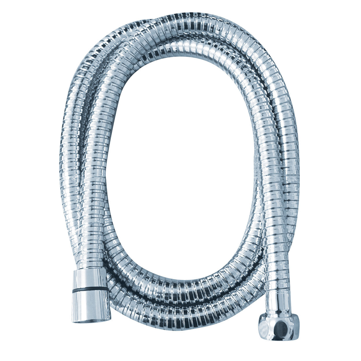 FORENO. Big Bore Shower Hose - Chrome (FORPT12)