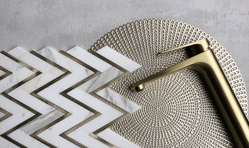Brushed Brass collection from FORENO.