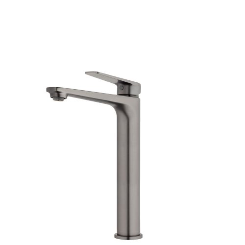 FORENO NORTH High Rise Basin Mixer | Brushed Gunmetal (NRT22BG)