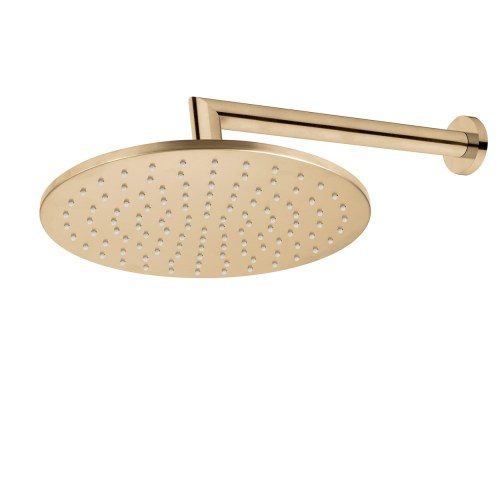 NRT81RWBB Wall Mounted Shower Drencher Round
