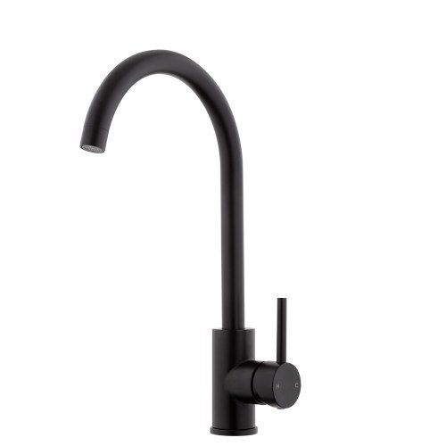 REEF Sink Mixer – Cold Start - Matte Black