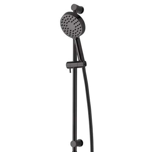 SOLITAIRE WetRail Slide Shower - Mirrored Black (PVD)
