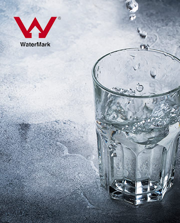 Watermark_glass-of-water WaterMark tapware from FORENO.